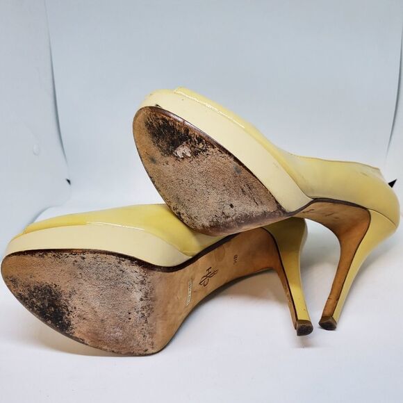 Cole Haan Chelsea Nike Air Peep Toe Heels (9.5) - Picture 6 of 9